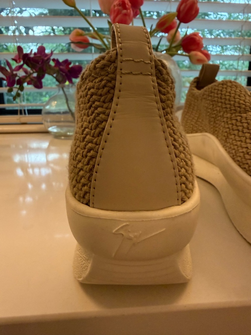 GIUSEPPE ZANOTTI Slip-On Sneaker - Taupe - Picture 3 of 4